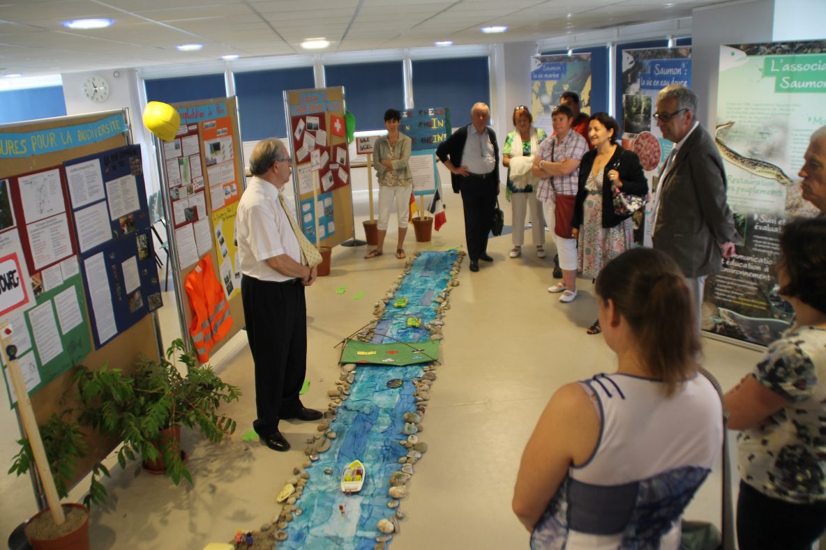 Un voyage au fil du Rhin, au collège de Volgelsheim